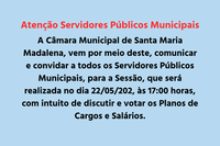 Atenção Servidores Públicos Municipais